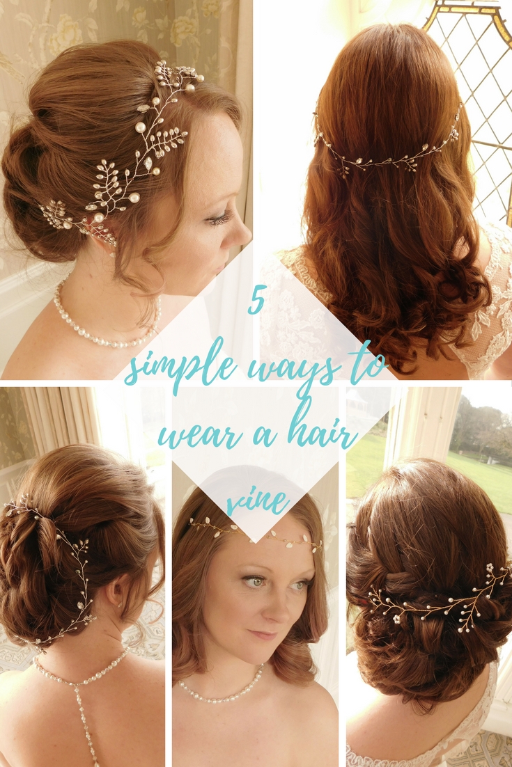 5 simple ways to wear a hair vine — Elsa Rose Boutique