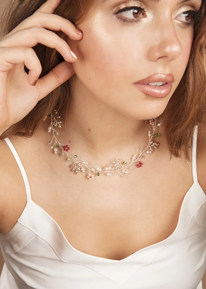 The Daisy Chain in Poppy Peach