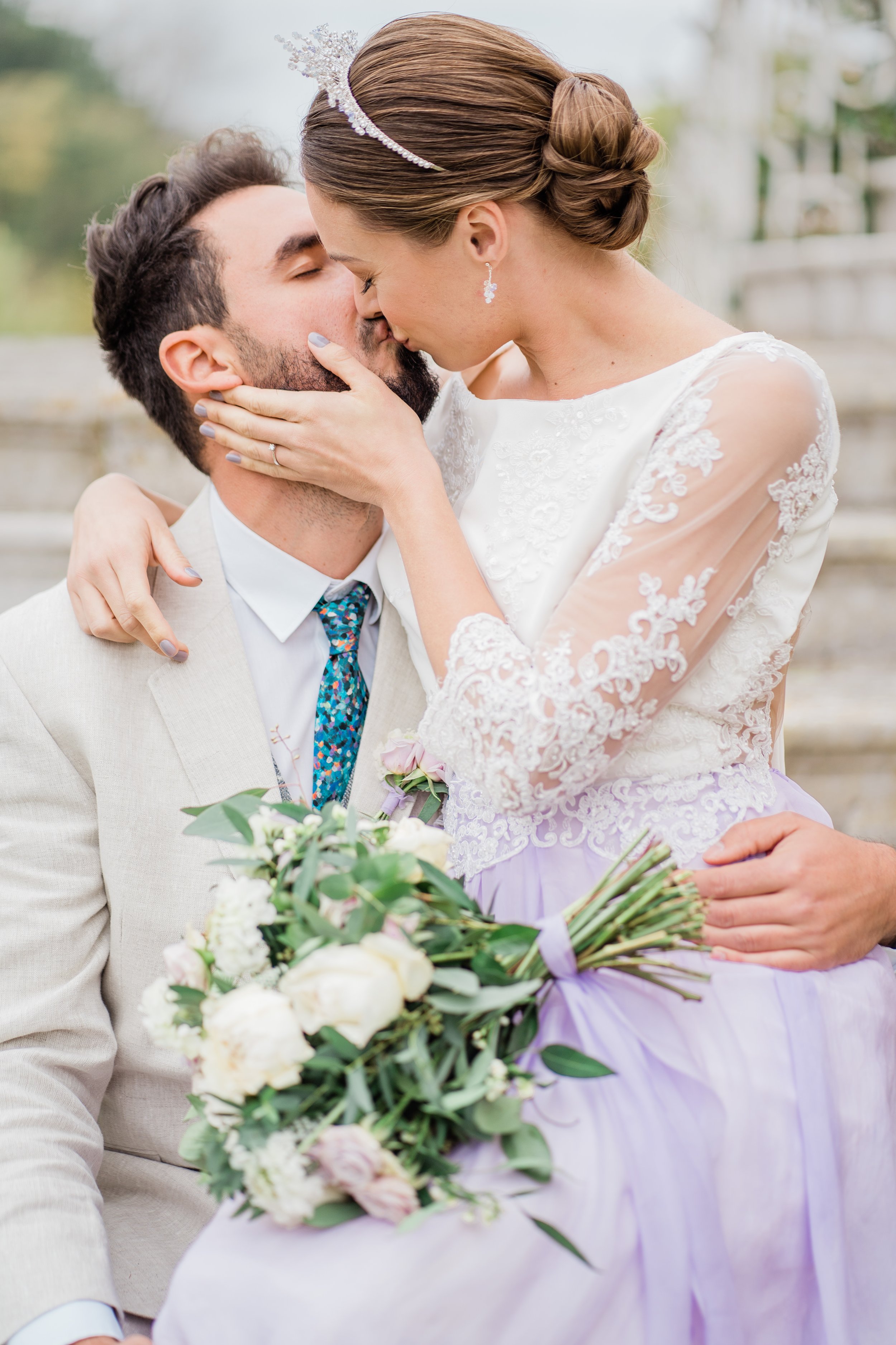 Pastel wedding colour scheme inspiration
