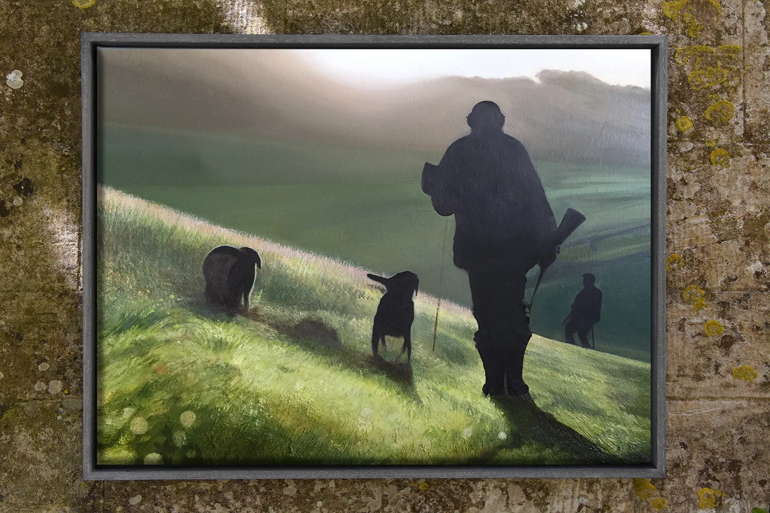 'Off to the Next Peg' - oil on canvas - 46cm x 61cm ( SOLD )