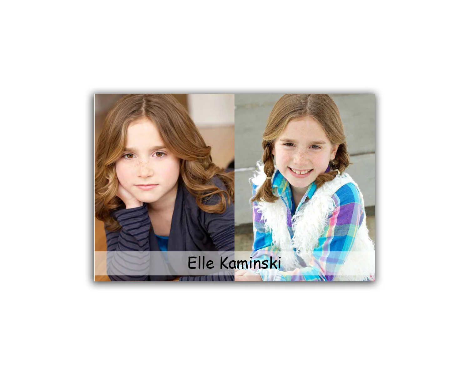 kids postcard sample