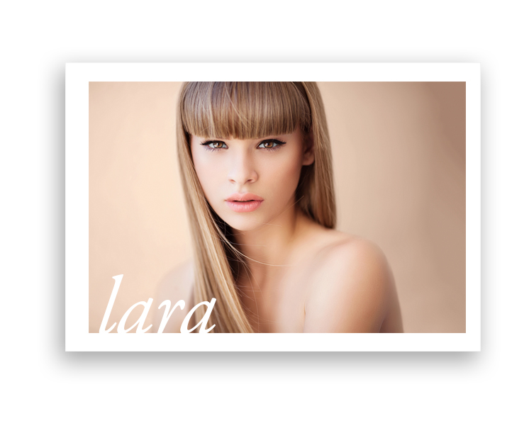 postcard sample