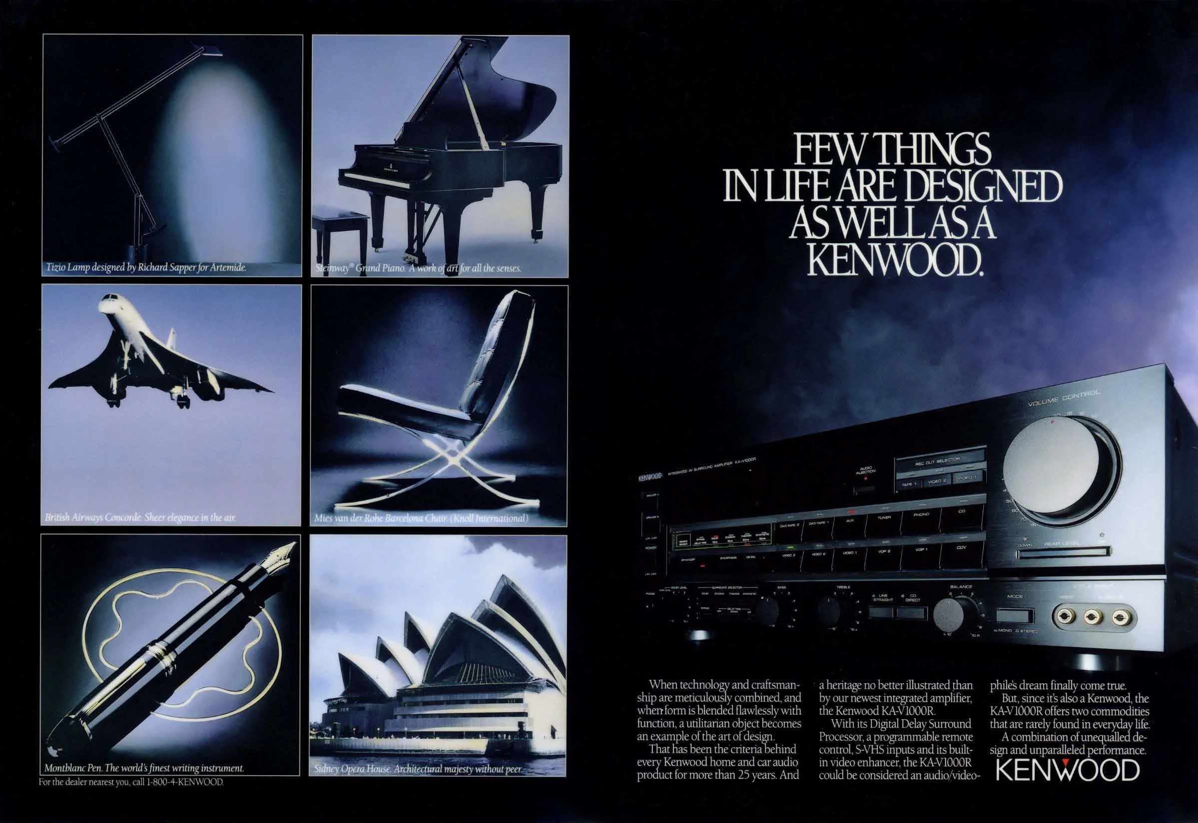 "Few Things in Life" Print Campaign - Kenwood
