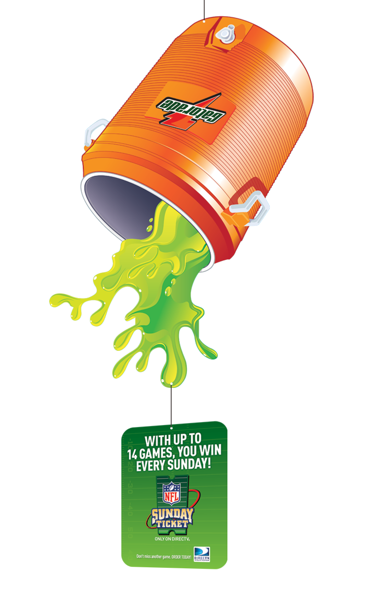 "Gatorade" Dangler - NFL Sunday Ticket