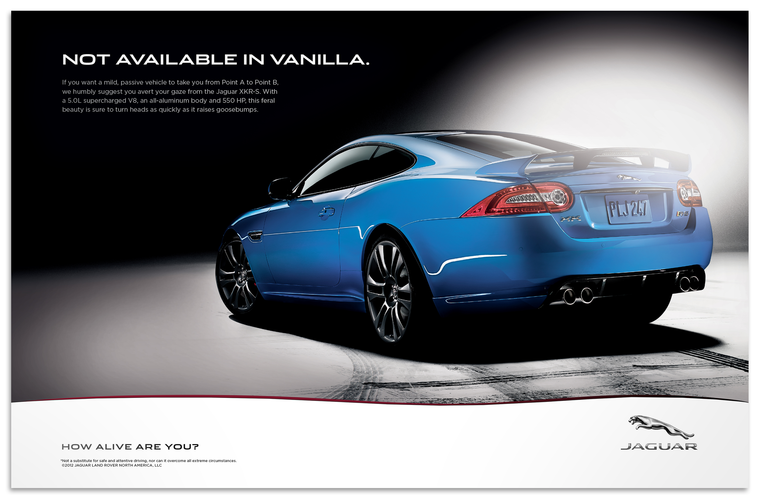 "No Vanilla" Print Ad