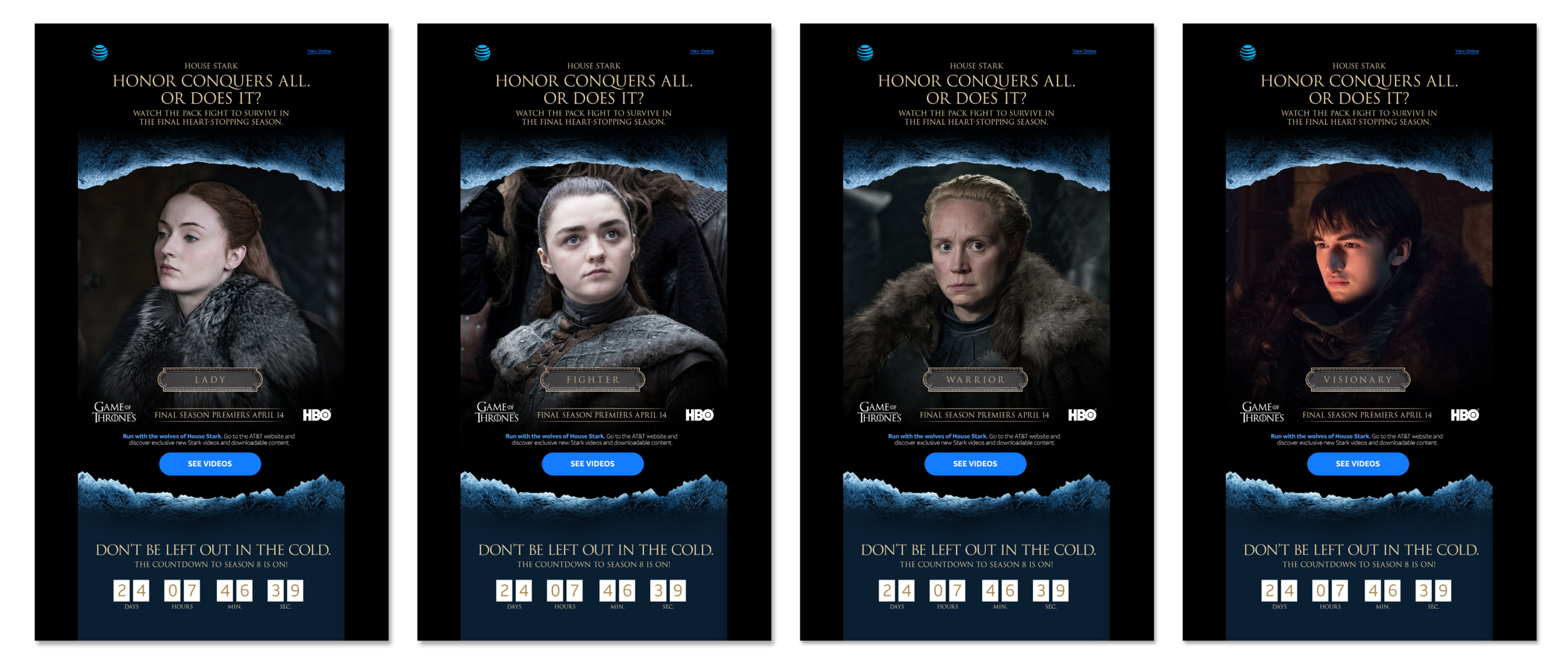 Game of Thrones Final Season - Hero Module
