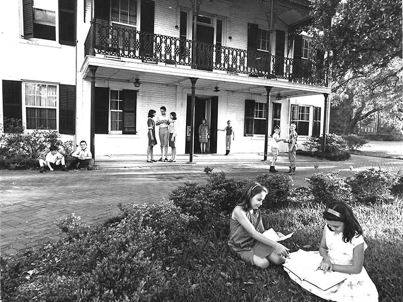 Historic building of the Protestant Children's Home in Mobile