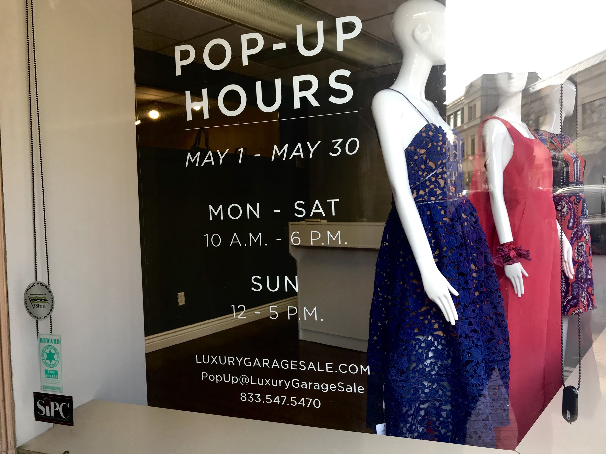 Luxury Garage Sale is opening a 30-day pop-up store in Westfield on Aug. 15