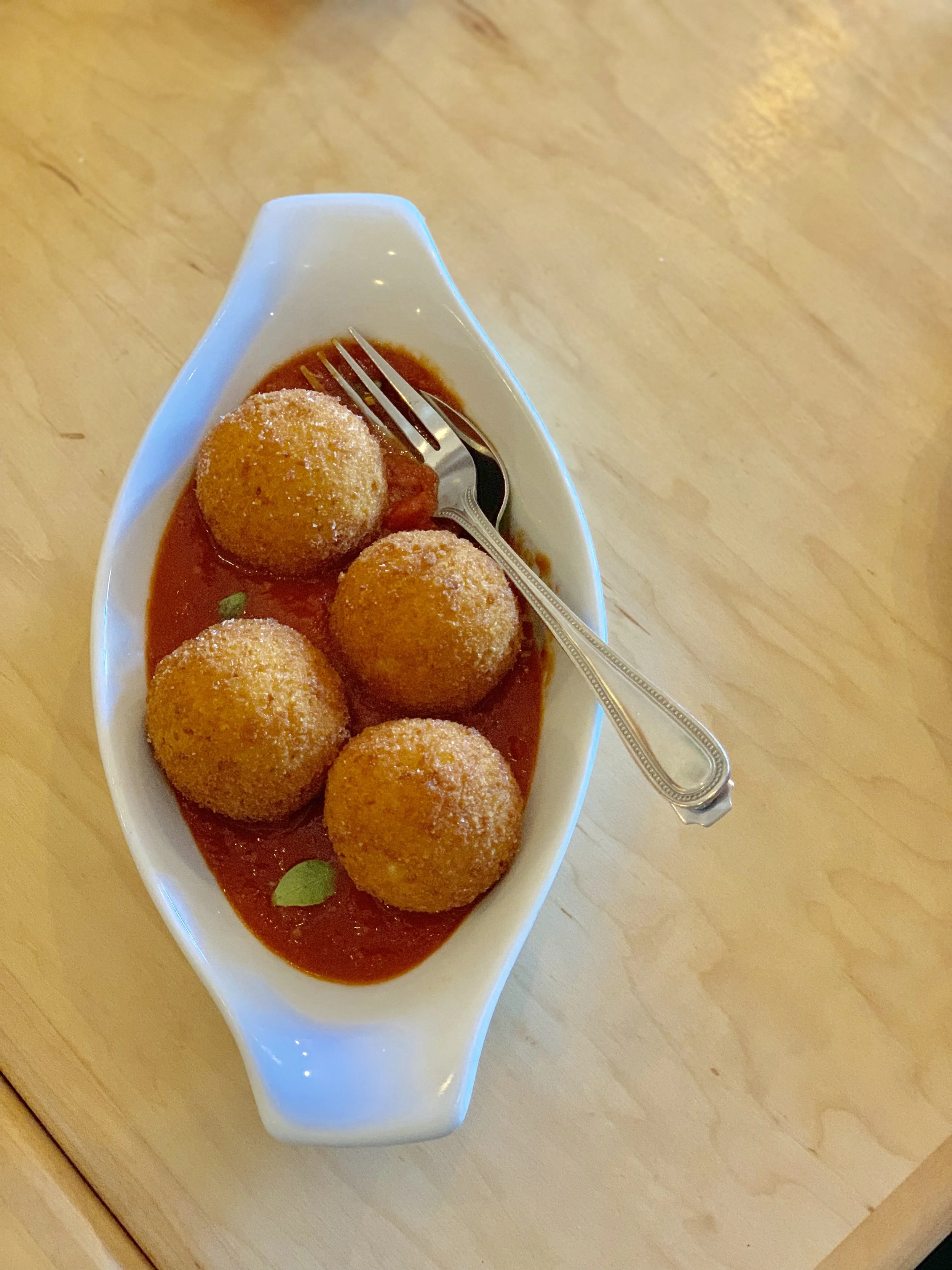 The Arancini was phenomenal!