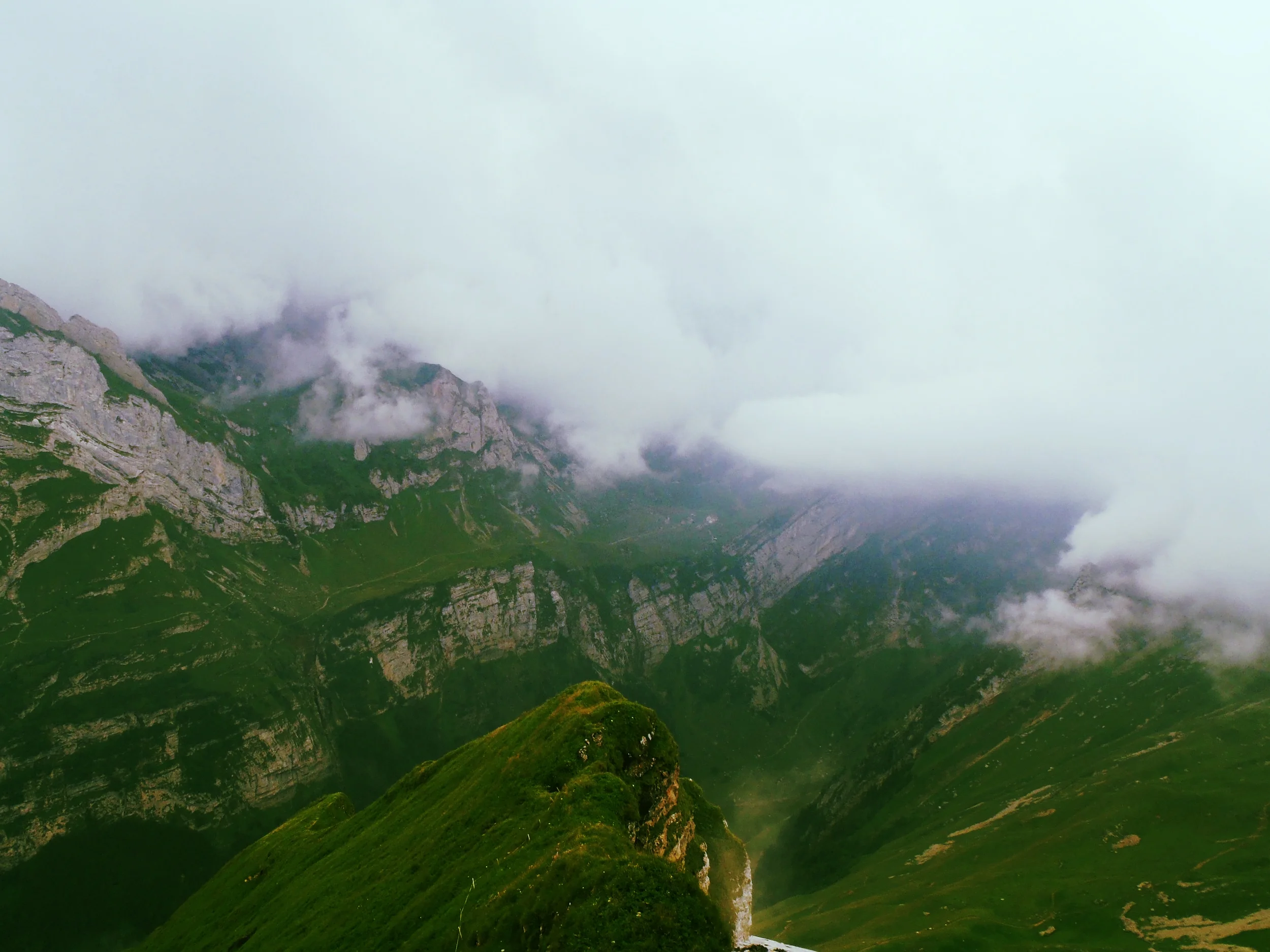 The beautiful Säntis Mountain Range (Switzerland)