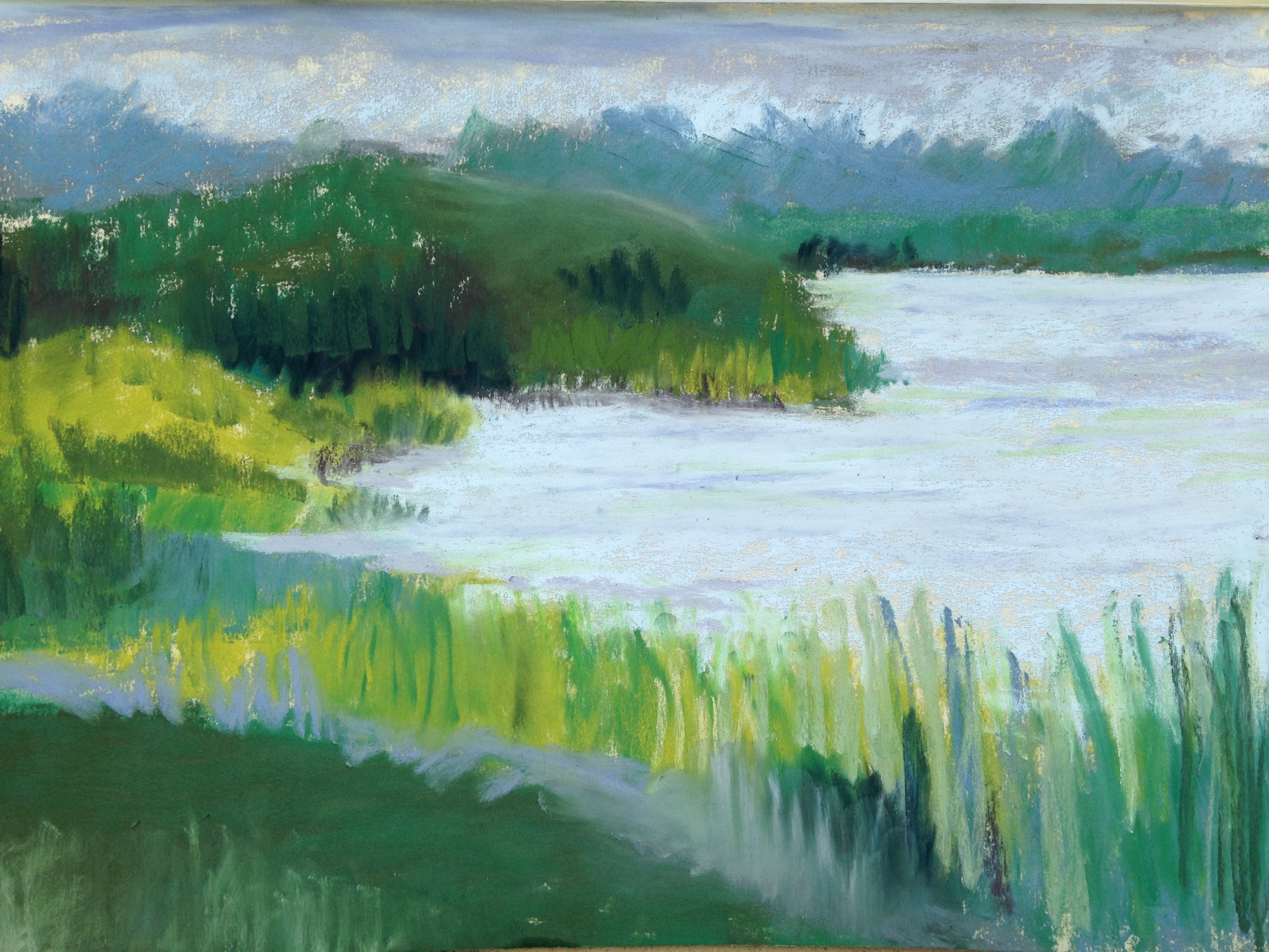 Maurice River Painting One