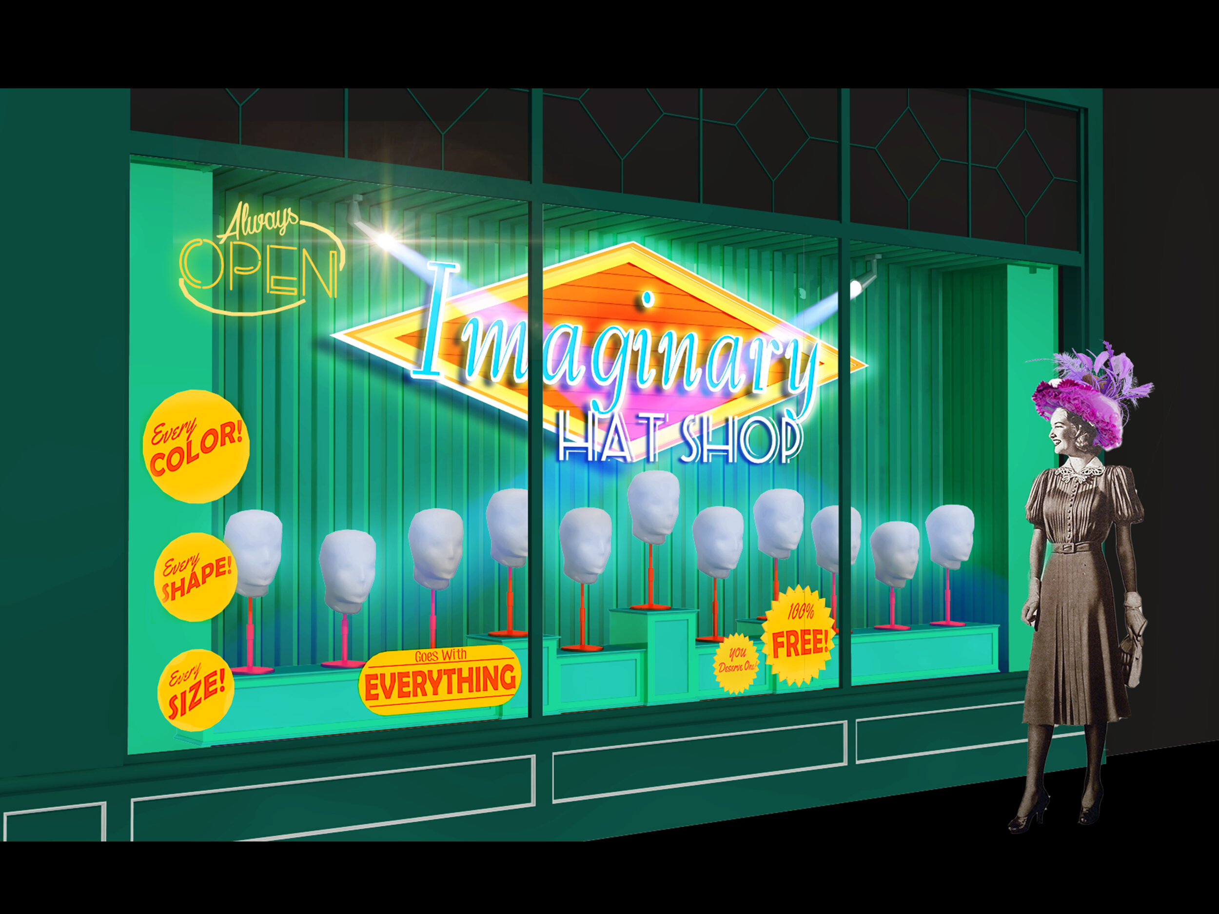 Imaginary Hat Shop