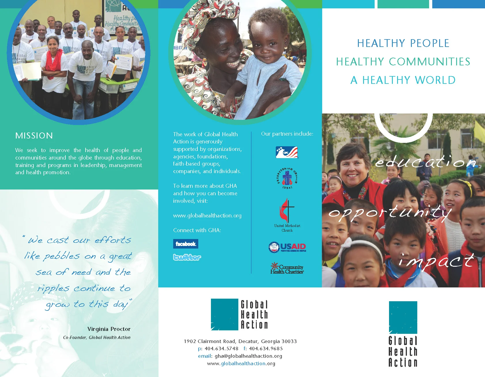 Global Health Action Brochure