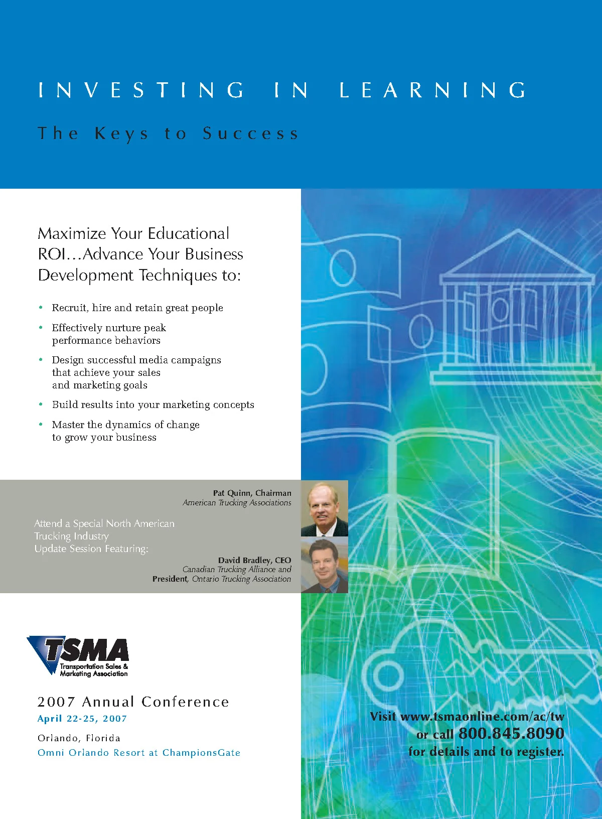 TSMA Full Page Magazine Advertisement