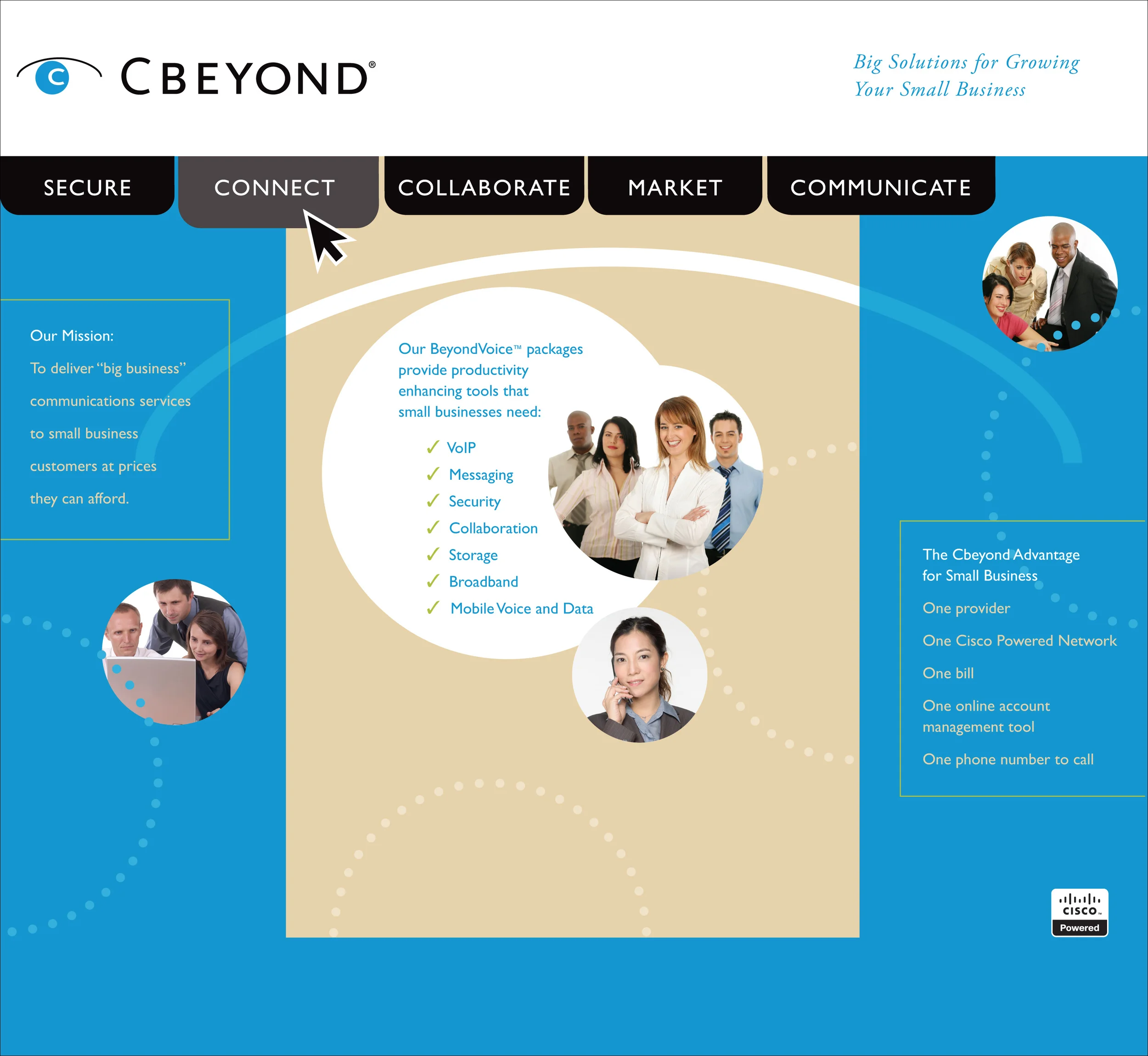 CBeyond Trade Show Booth Background Display