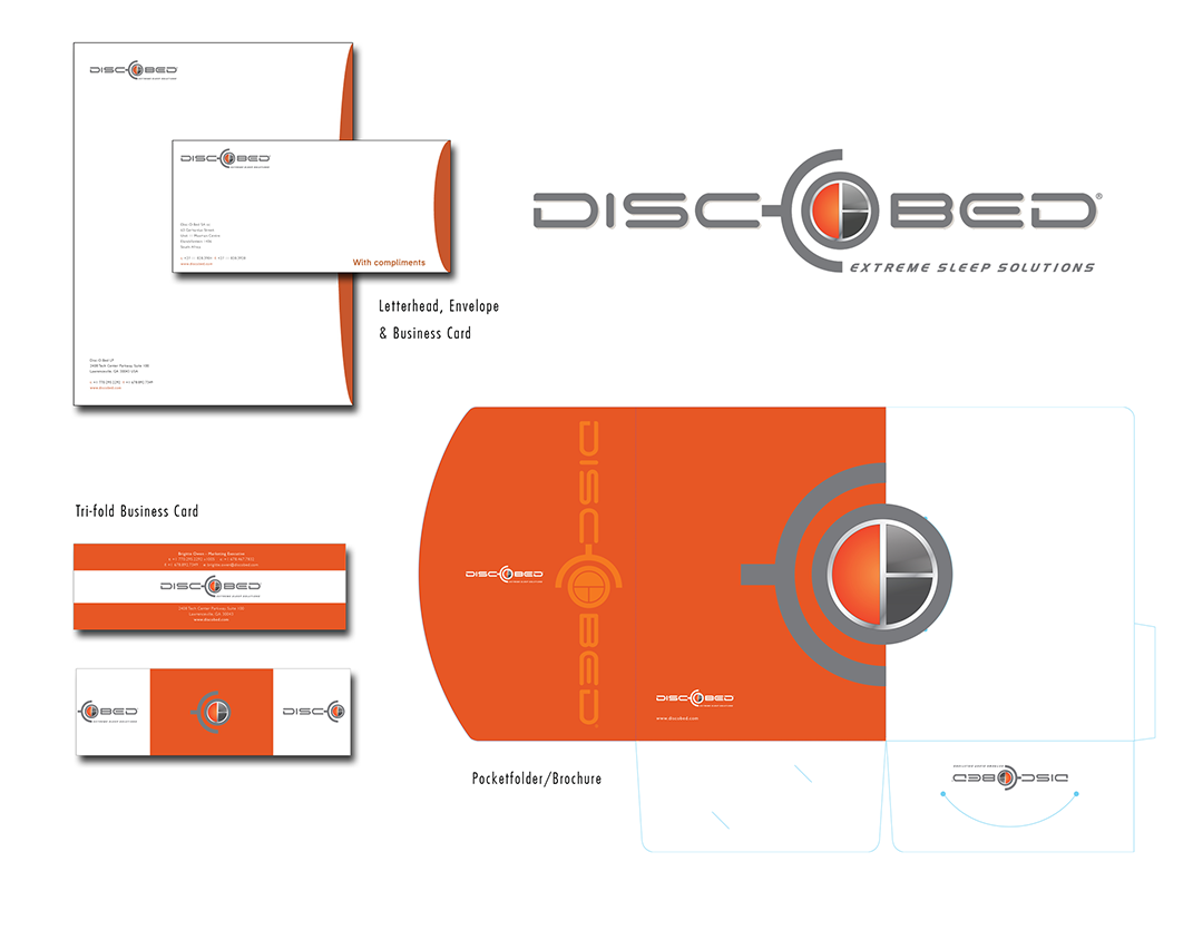 DiscOBed Office and Marketing Collateral