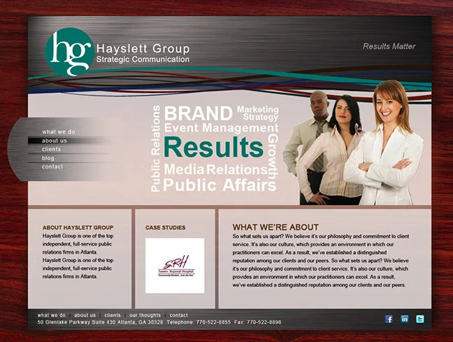 Hayslett Group Website