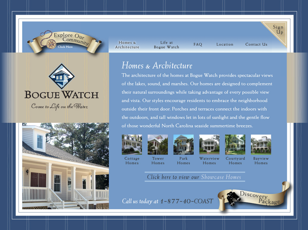 Bogue Watch Homes Page