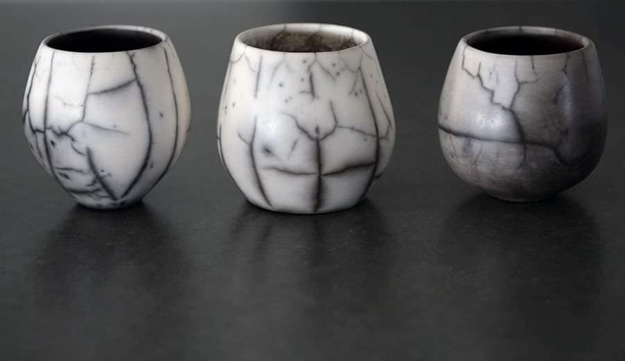 SOLD - Naked Raku Vessels