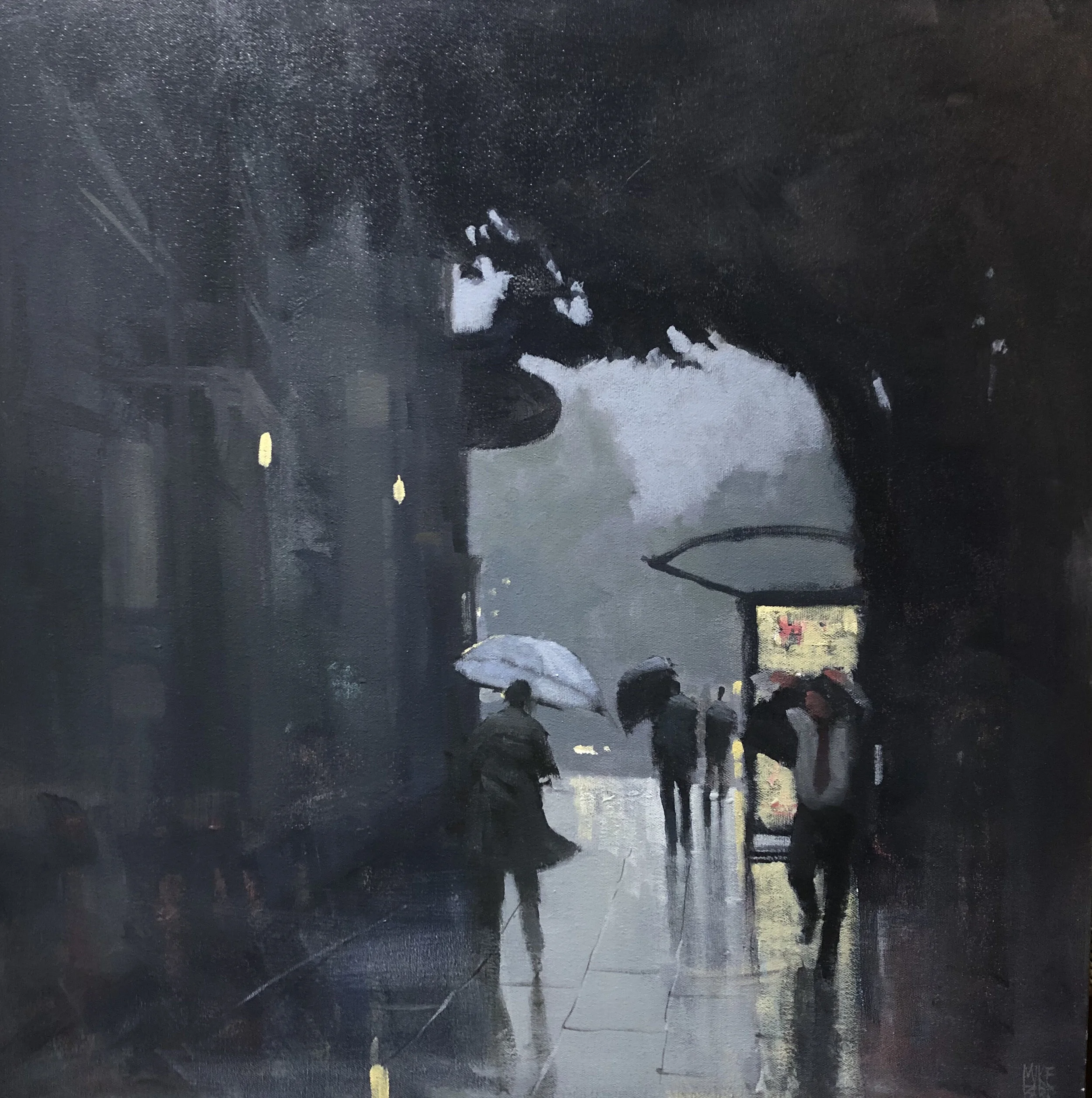 PAINTINGS ON THE BONFIRE