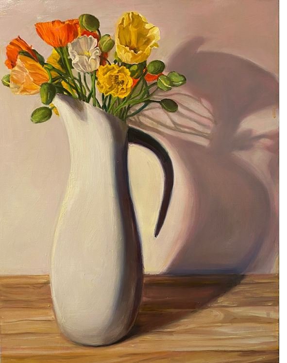 SOLD - Still Life with Poppies 