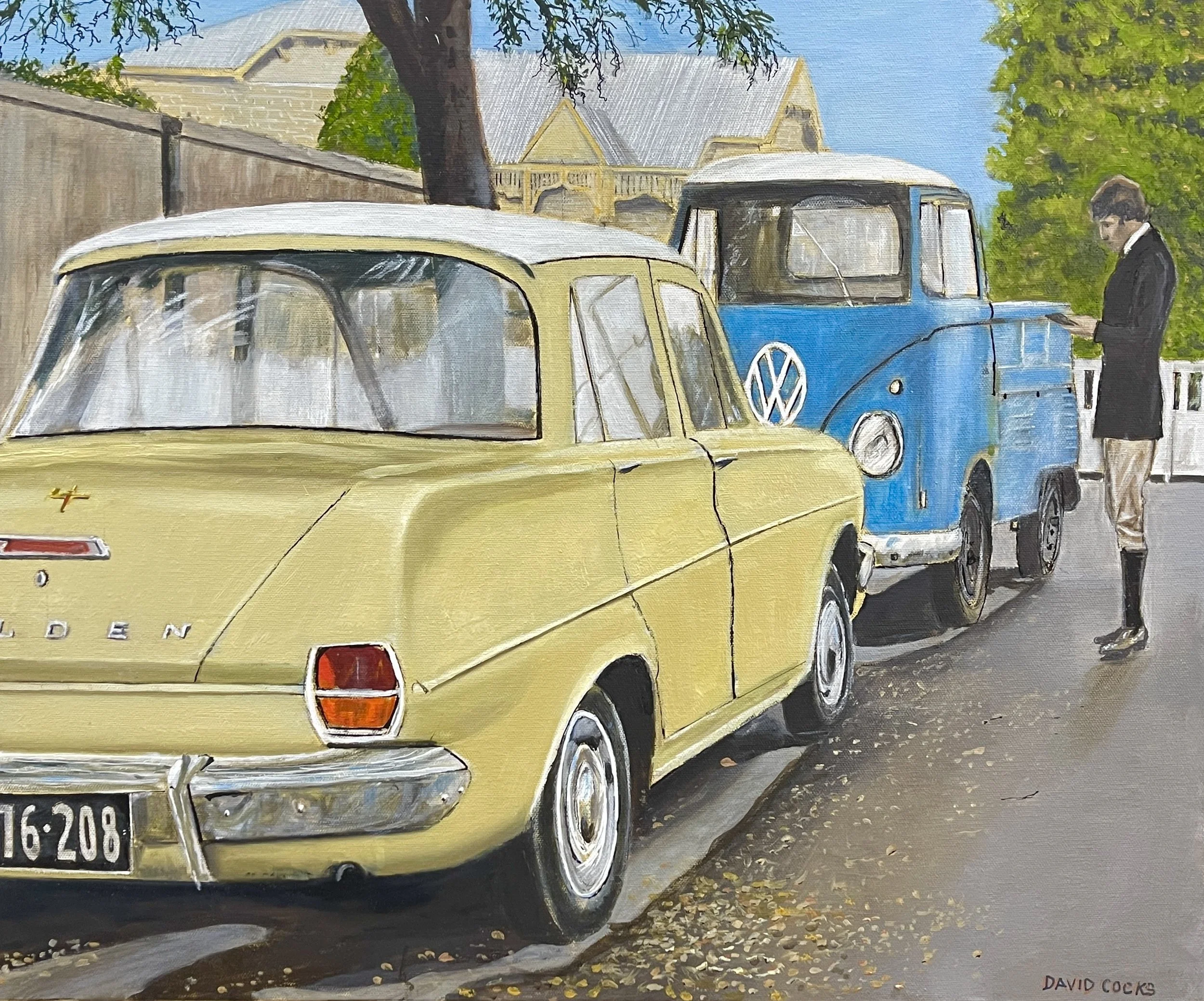 Booked! Adelaide City Fringe (c.1970) - 63cm x 53cm - $1,250