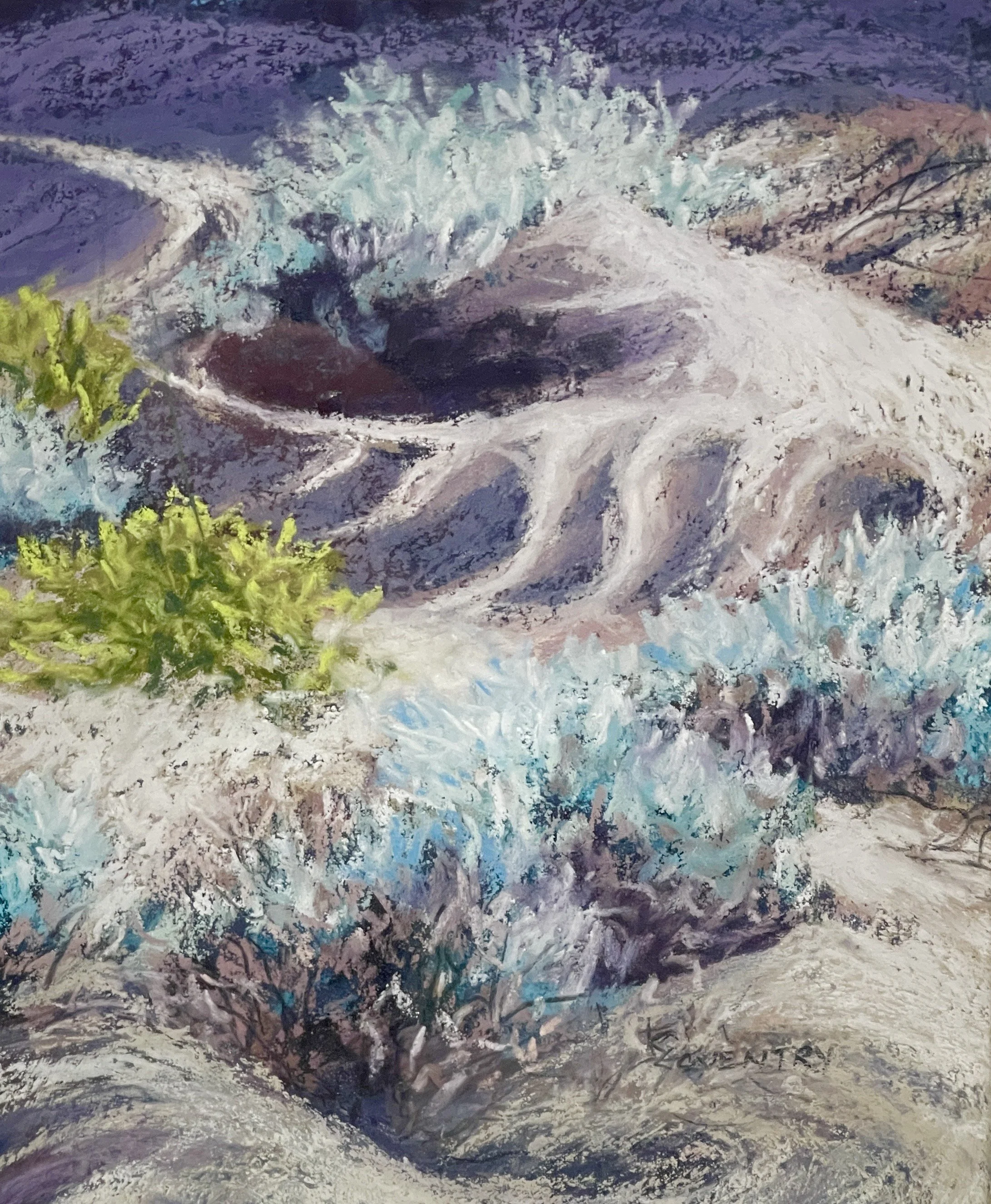 Wind Whispers - 33cm x 37cm - $295