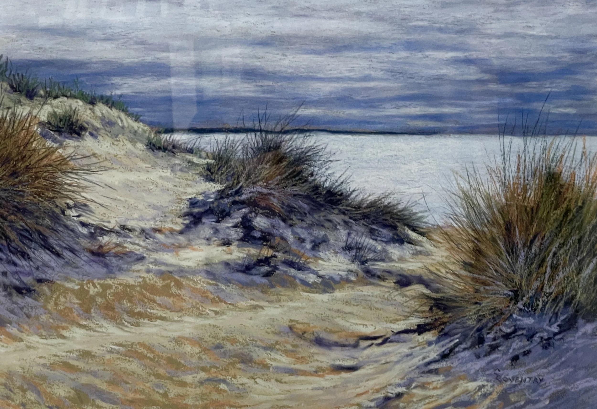 Winter Beach - 34cm x 51cm - $350