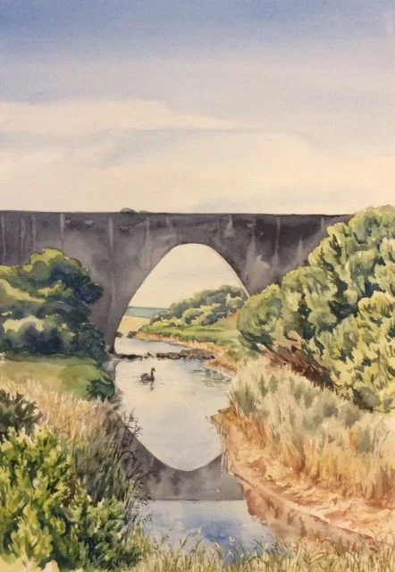 Watsons Gap - 46cm x 56cm - $340