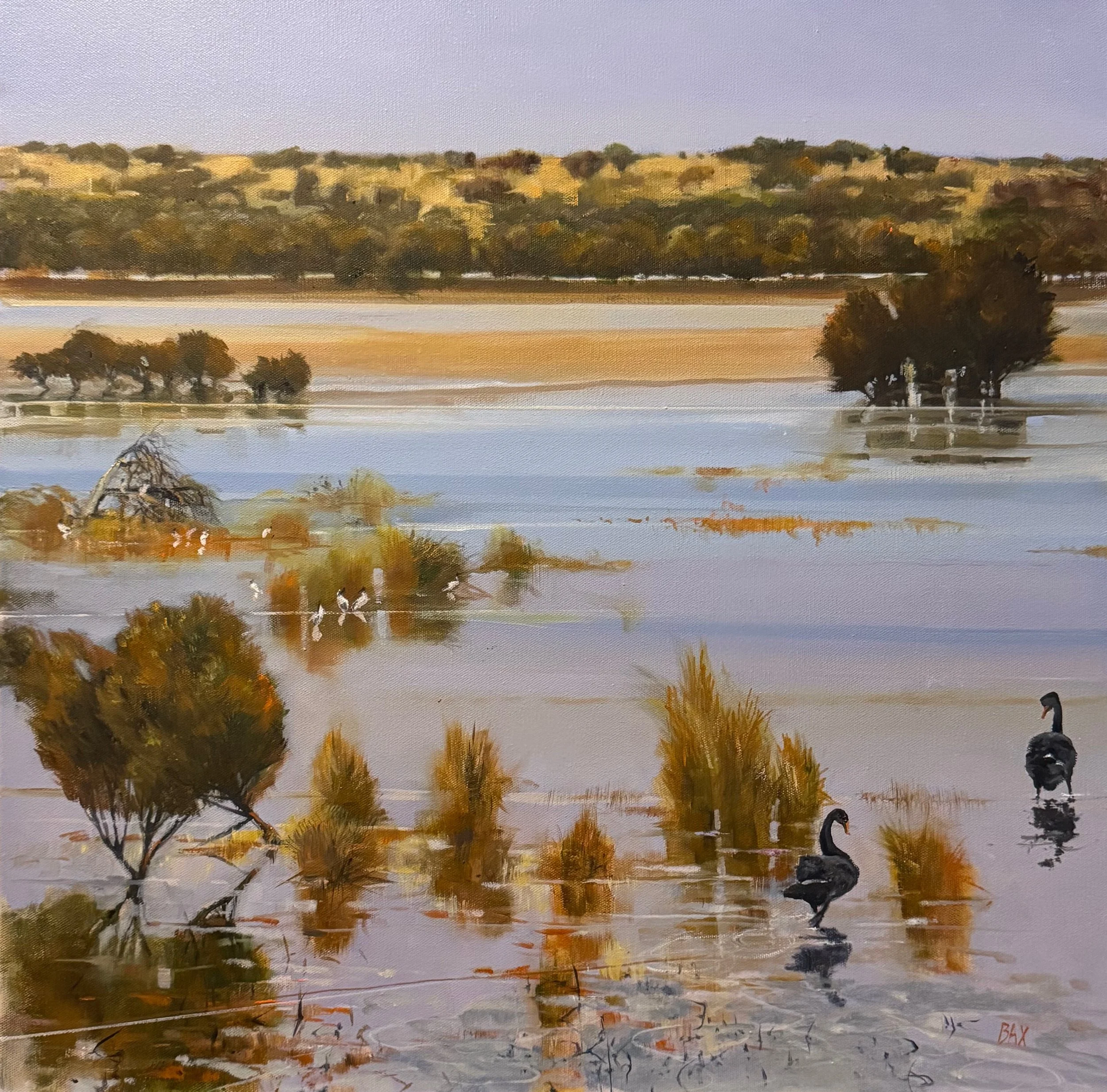 Water Valley Wetlands - 63cm x 63cm - $2,850