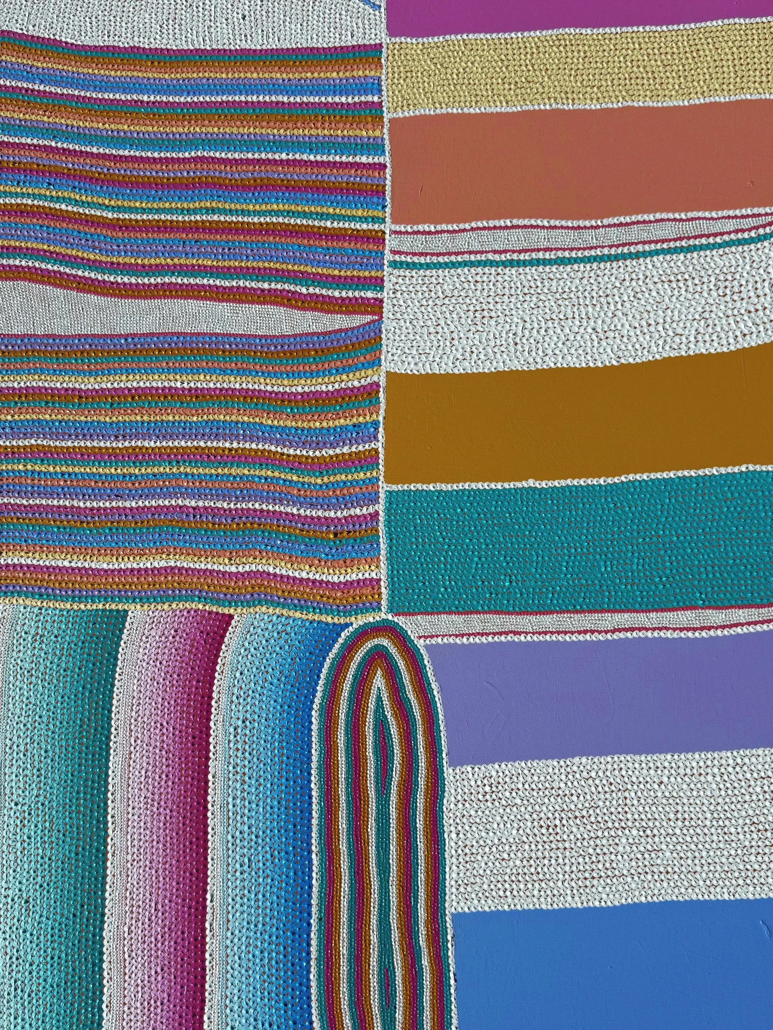 Katjeri Ruwi (Beautiful Country) - 72cm x 101cm - $2,500