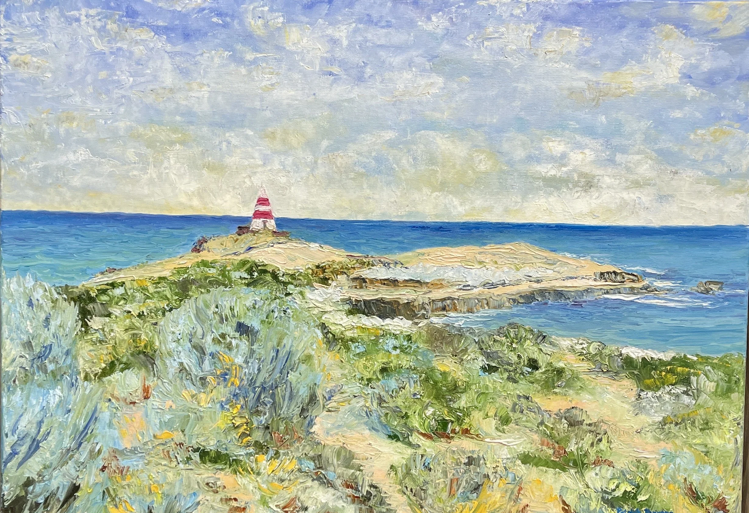 View To The Obelisk, Robe - 63cm x 53cm - $890