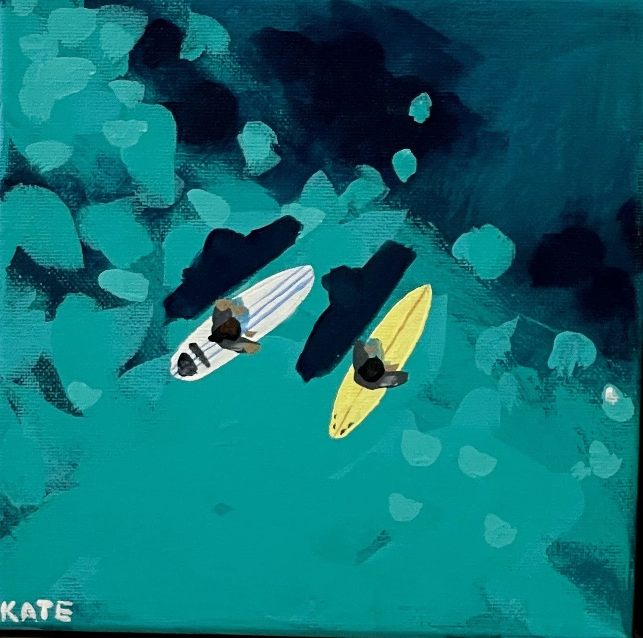 Deux - 22cm x 22cm - $150