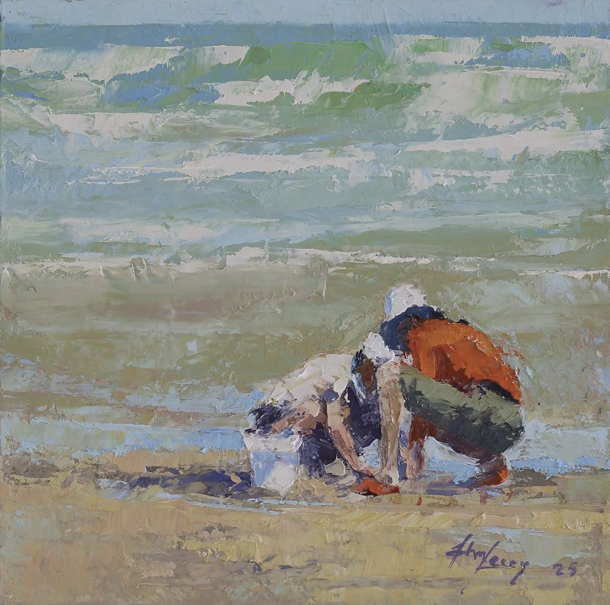 SOLD - Gathering Pipis