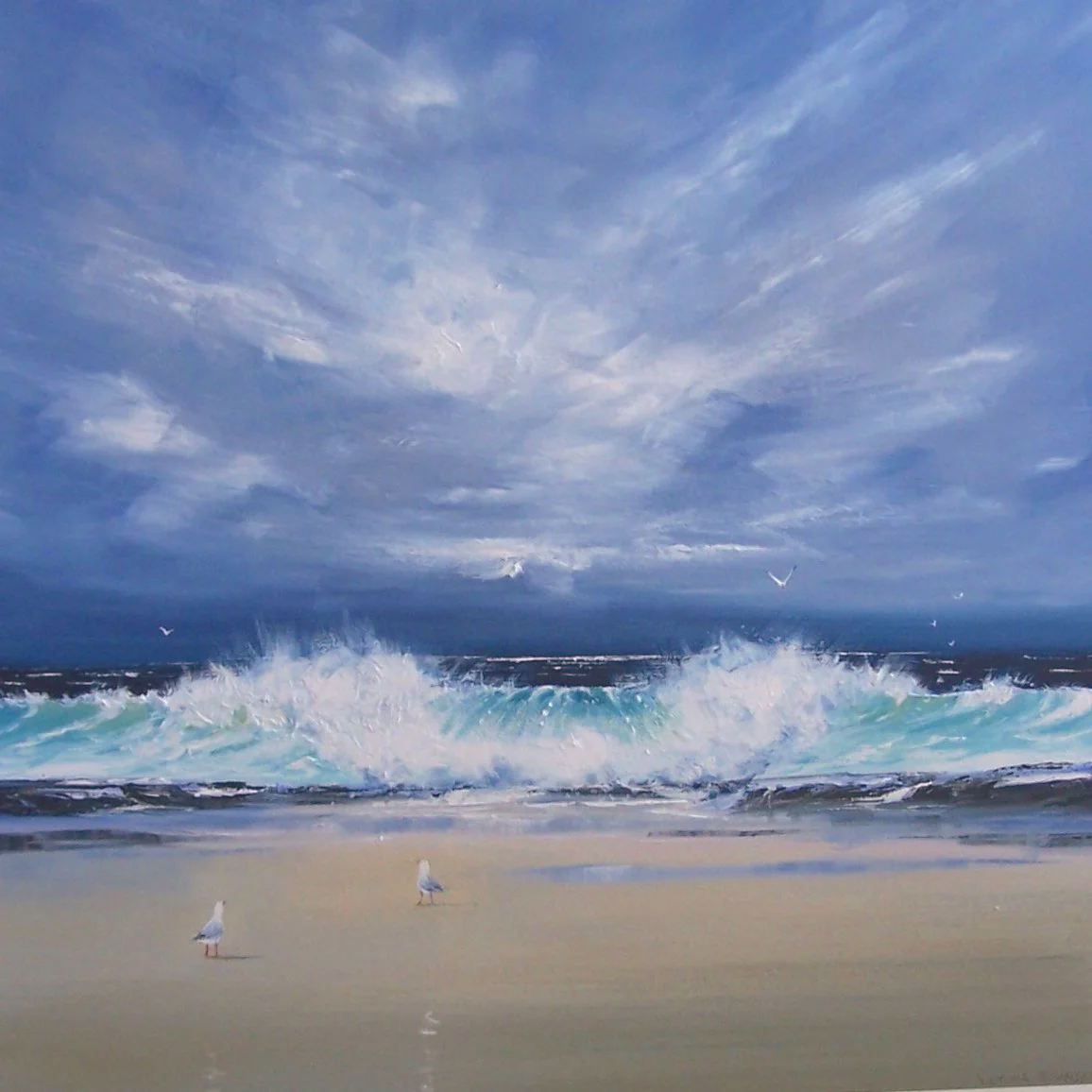 Ocean Breeze - 100cm x 100cm - $1,240