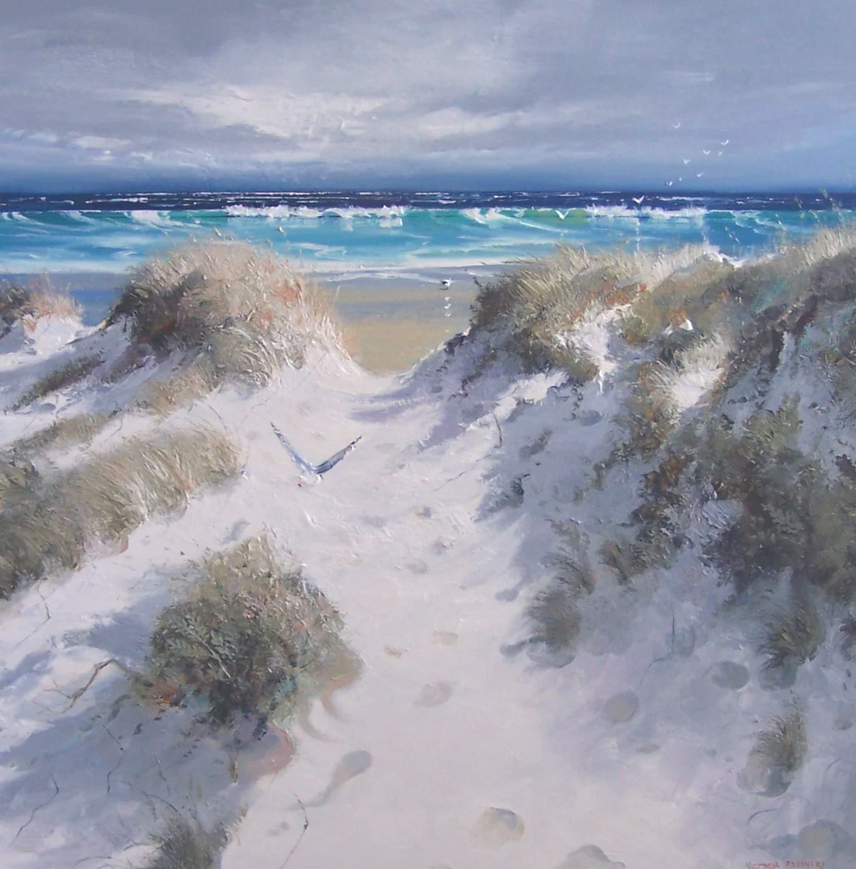 Sandy Access - 100cm x 100cm - $1,240