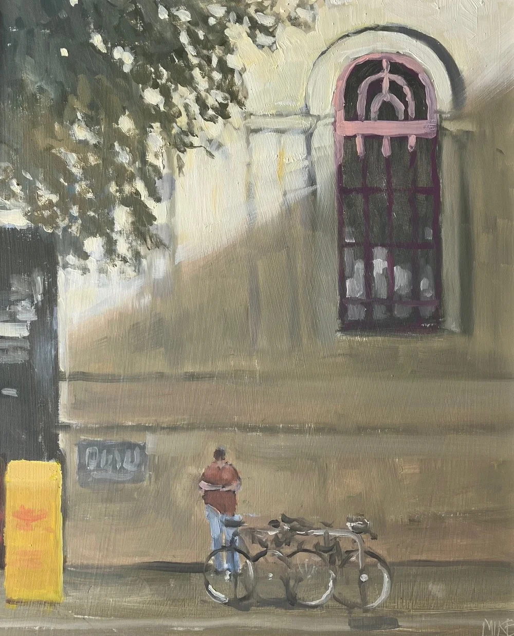 Morning Shadows, King William Street - 28cm x 34cm - $495