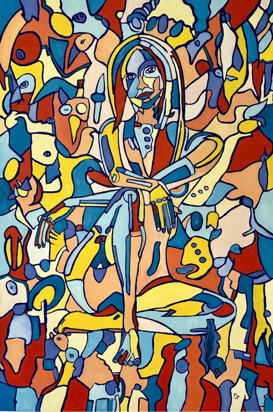 Contemplative (Pine Tree) - 102cm x 152cm - $3,950