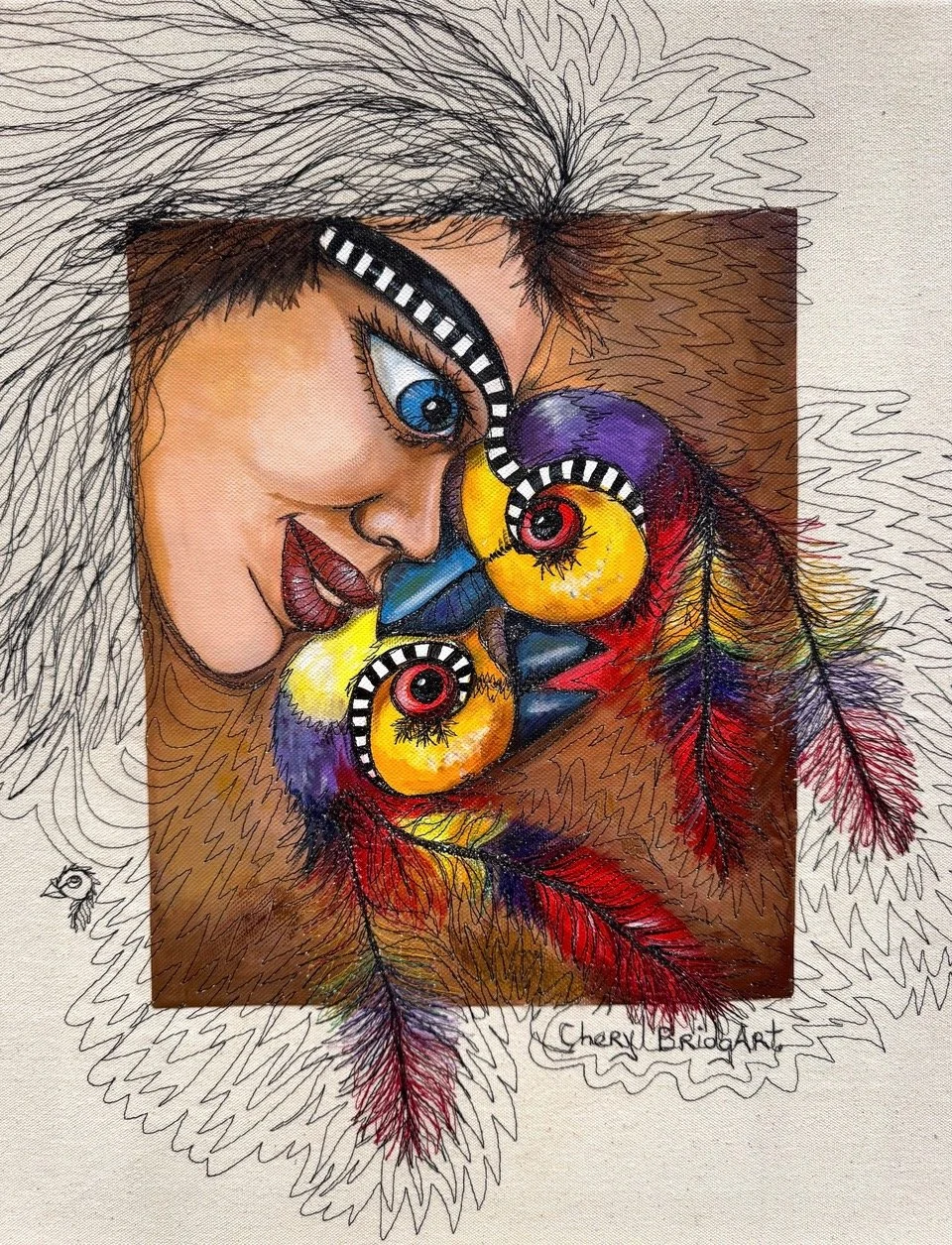 Stronger Together - 50cm x 40cm - $580