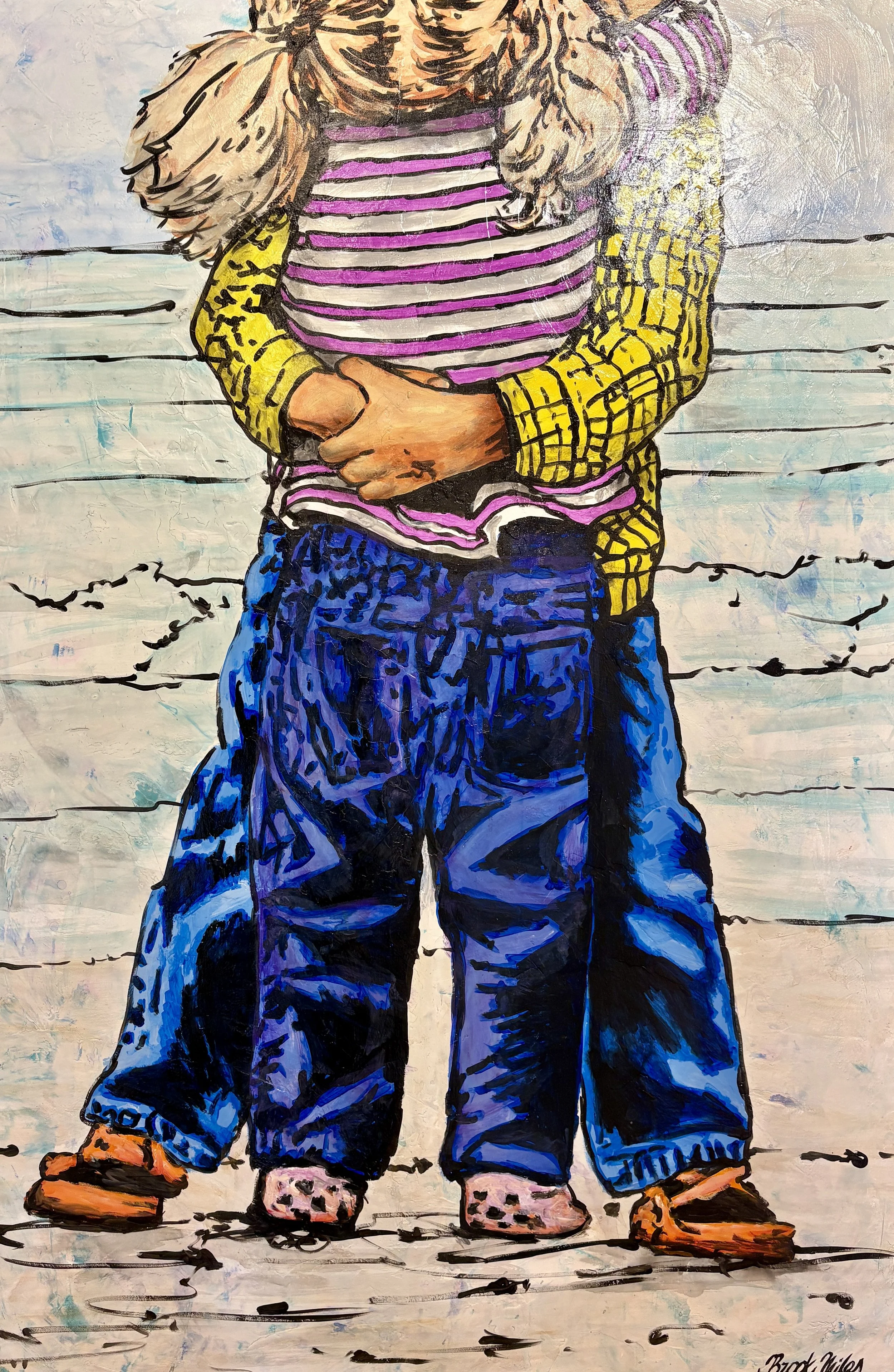 The Comfort Of A Hug - 102cm x 152cm - $1,200