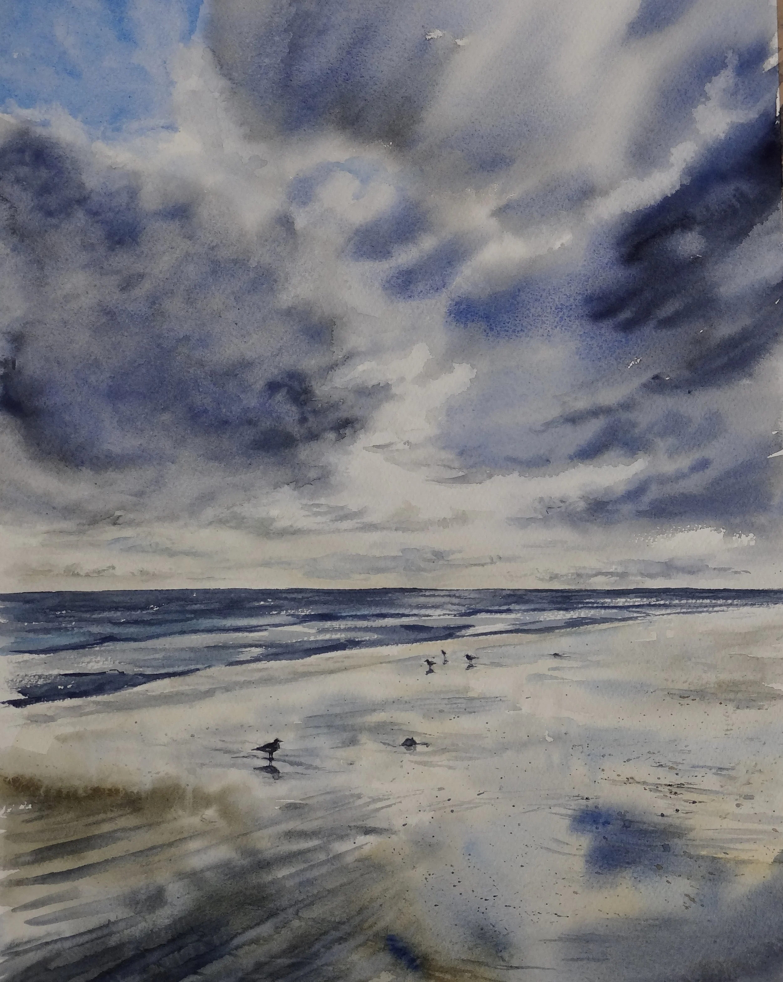 SOLD - Stormy reflections