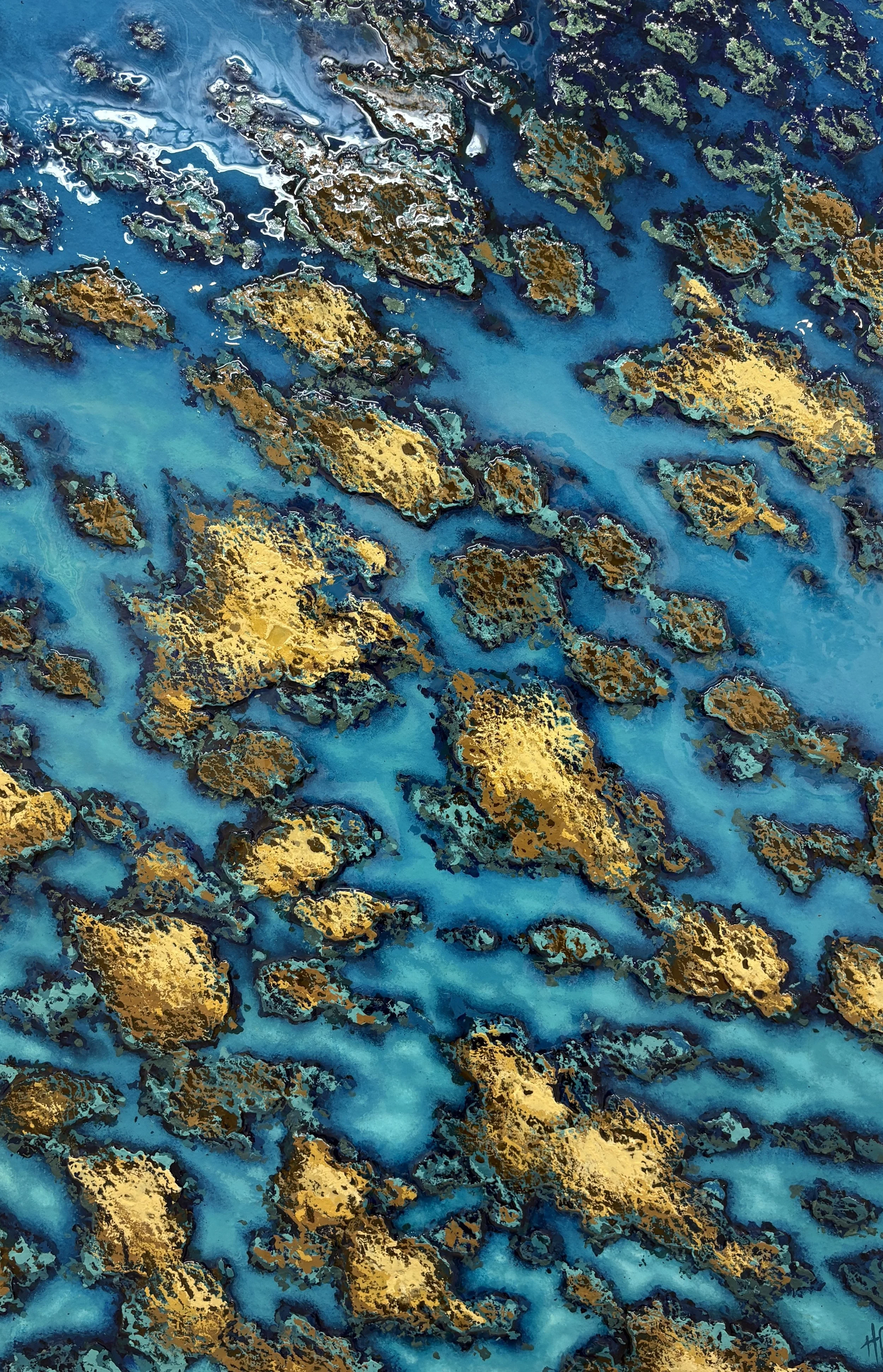 Panning For Gold - 61cm x 91cm - $1,200