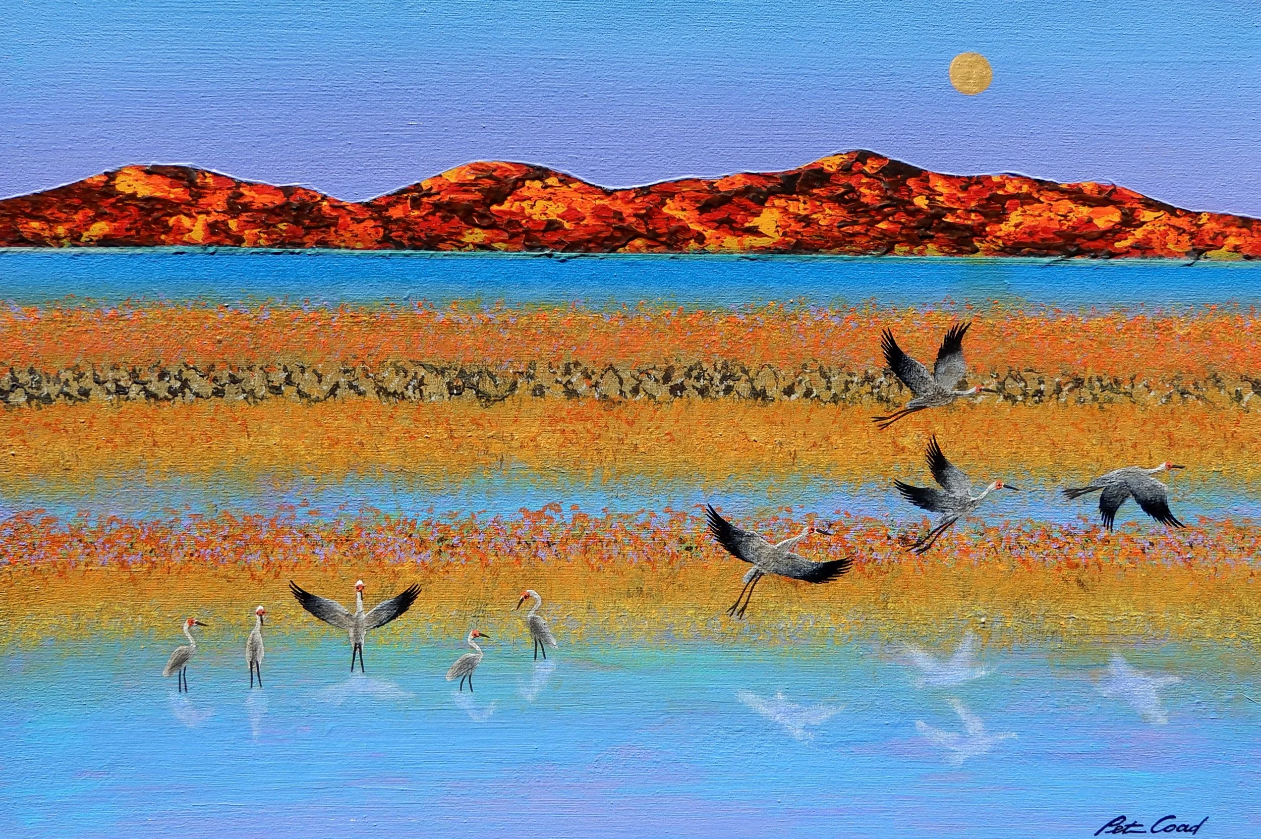 Study For Beyond The Lagoon - 93cm x 63xm - $3,800