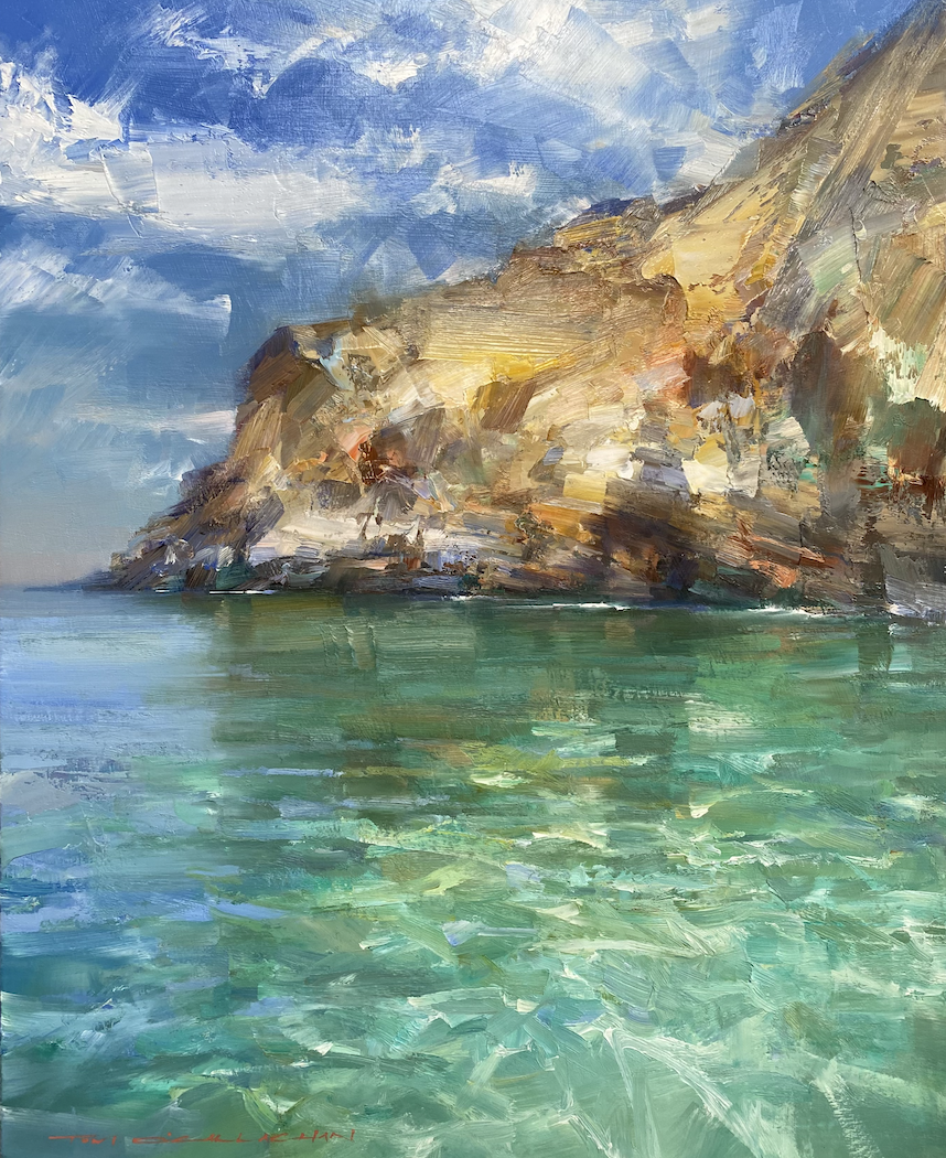 Still Day On The Water, Second Valley - 44cm x 54cm - $3,800