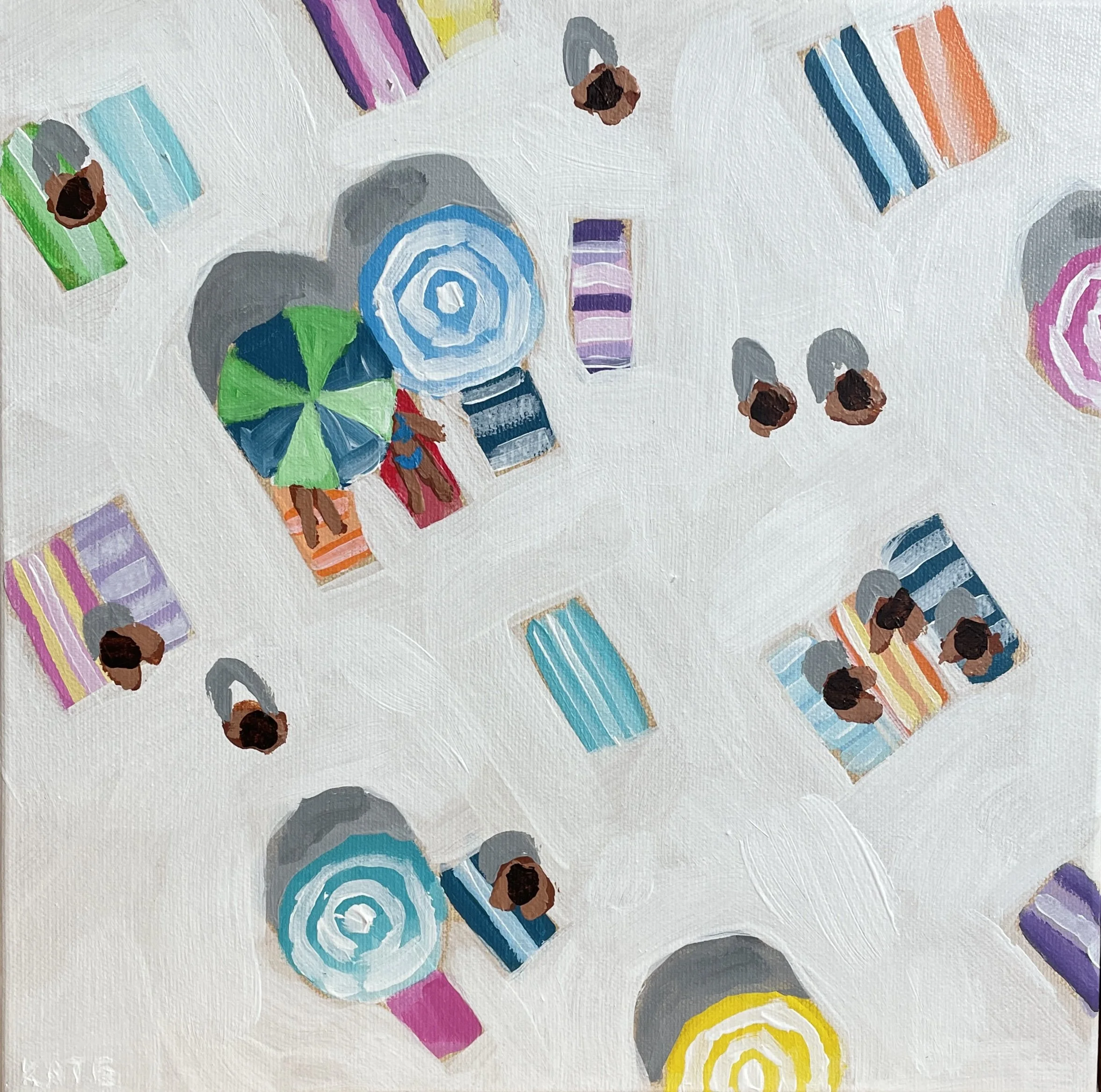 Sunday 3 - 33cm x 33cm - $300