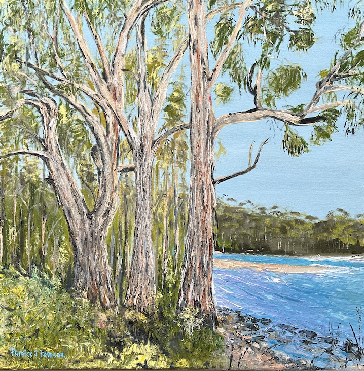 Eucalypts, Eaglehawk Neck - 64cm x 64cm - $995
