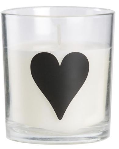 HEART CANDLE £1.50 