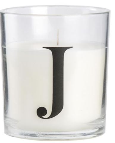 J CANDLE £1.50
