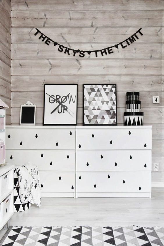DIY word banner