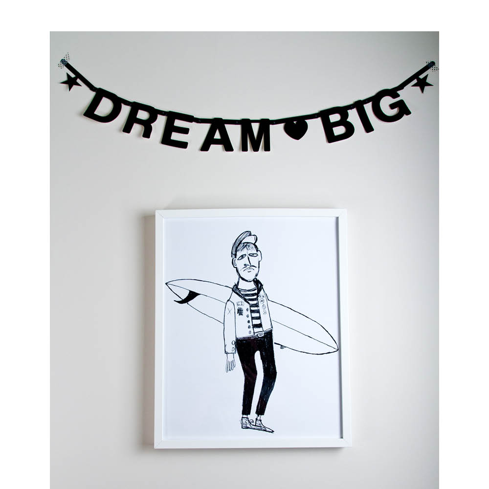 DIY word Banner